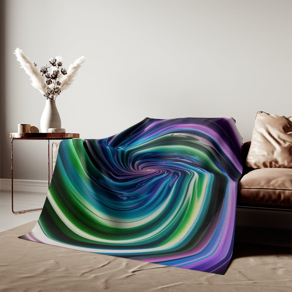 Sweatshirt Blanket – Plush Fleece Throw, 2 Size Options