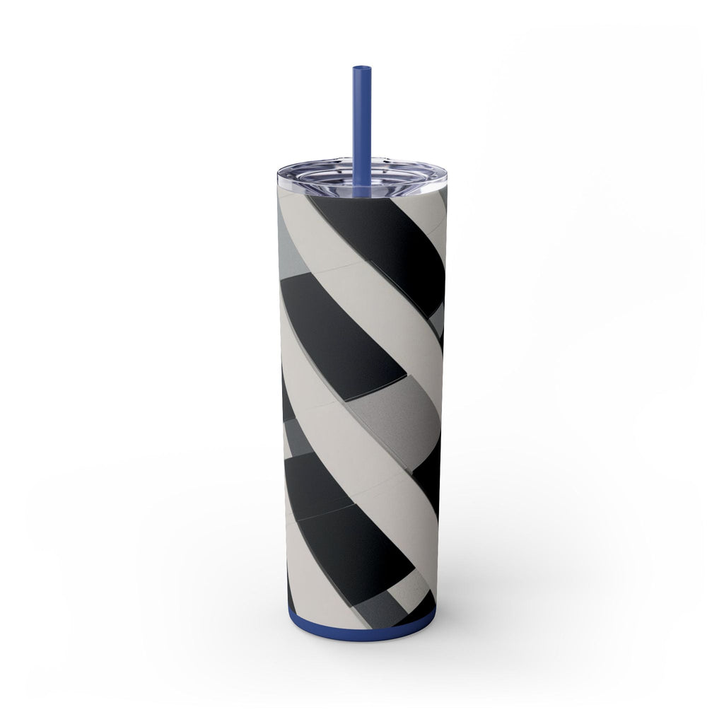 Skinny Tumbler with Straw – 20 oz Stainless Steel Cup