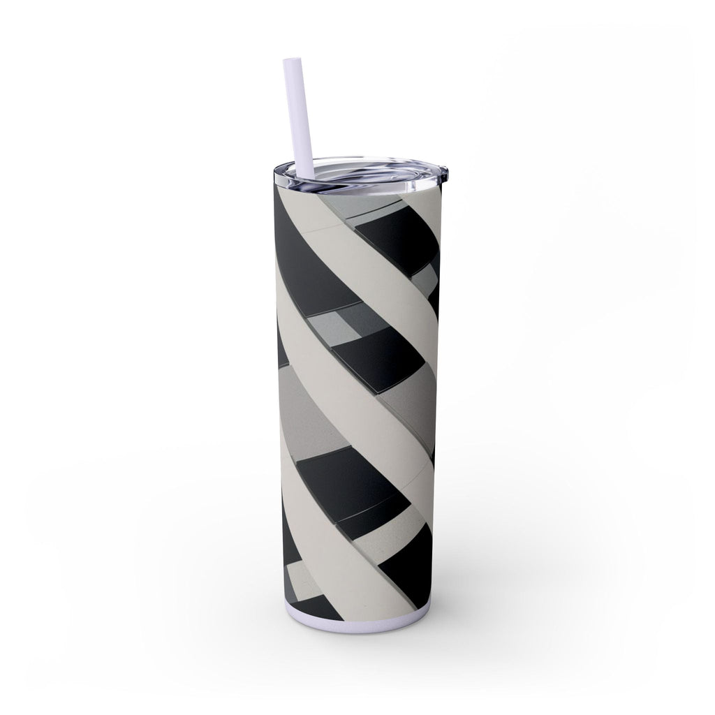 Skinny Tumbler with Straw – 20 oz Stainless Steel Cup