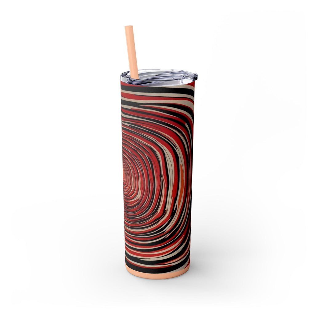 Skinny Tumbler with Straw – 20 oz Stainless Steel Cup