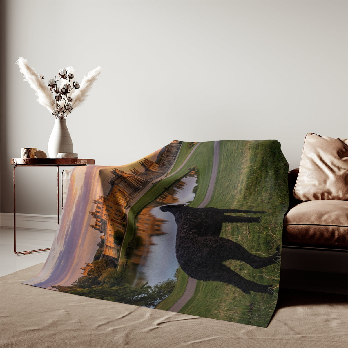Curly Coated Retriever Blanket