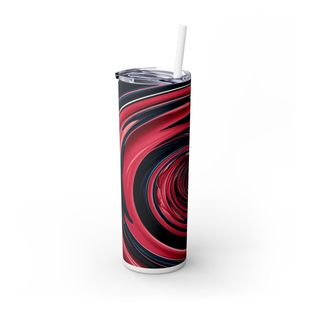 Skinny Tumbler with Straw – 20 oz Stainless Steel Cup