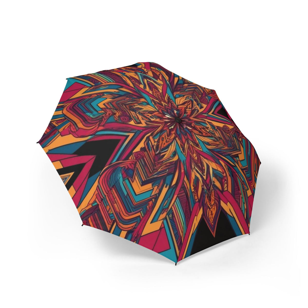 48" Semi-Automatic Umbrella – Windproof Large Travel Rain Umbrella