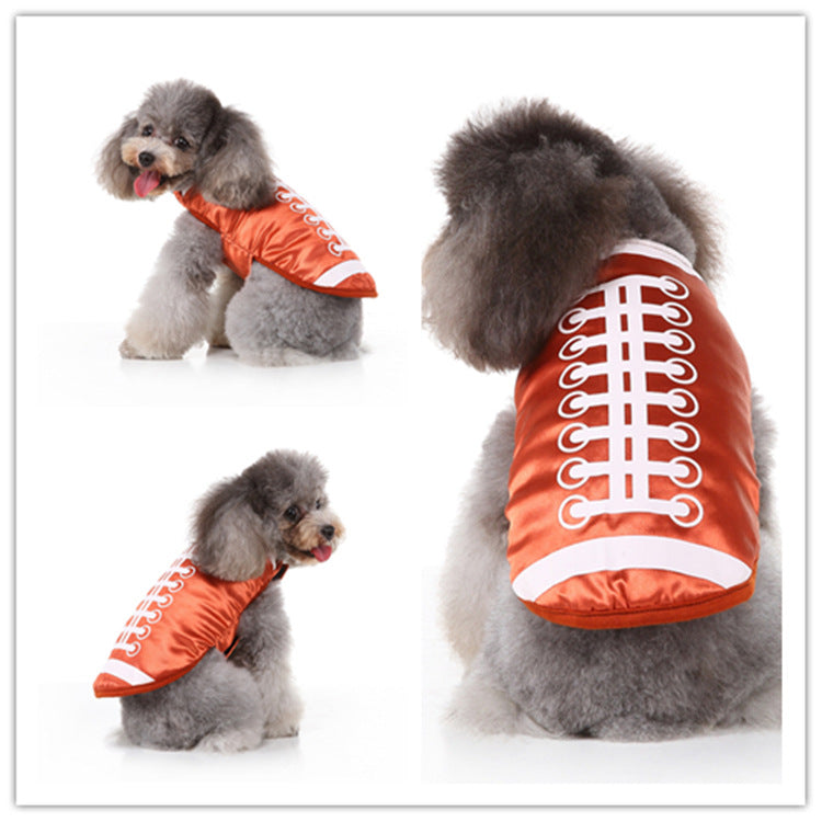 Football Dog Costume Jacket
