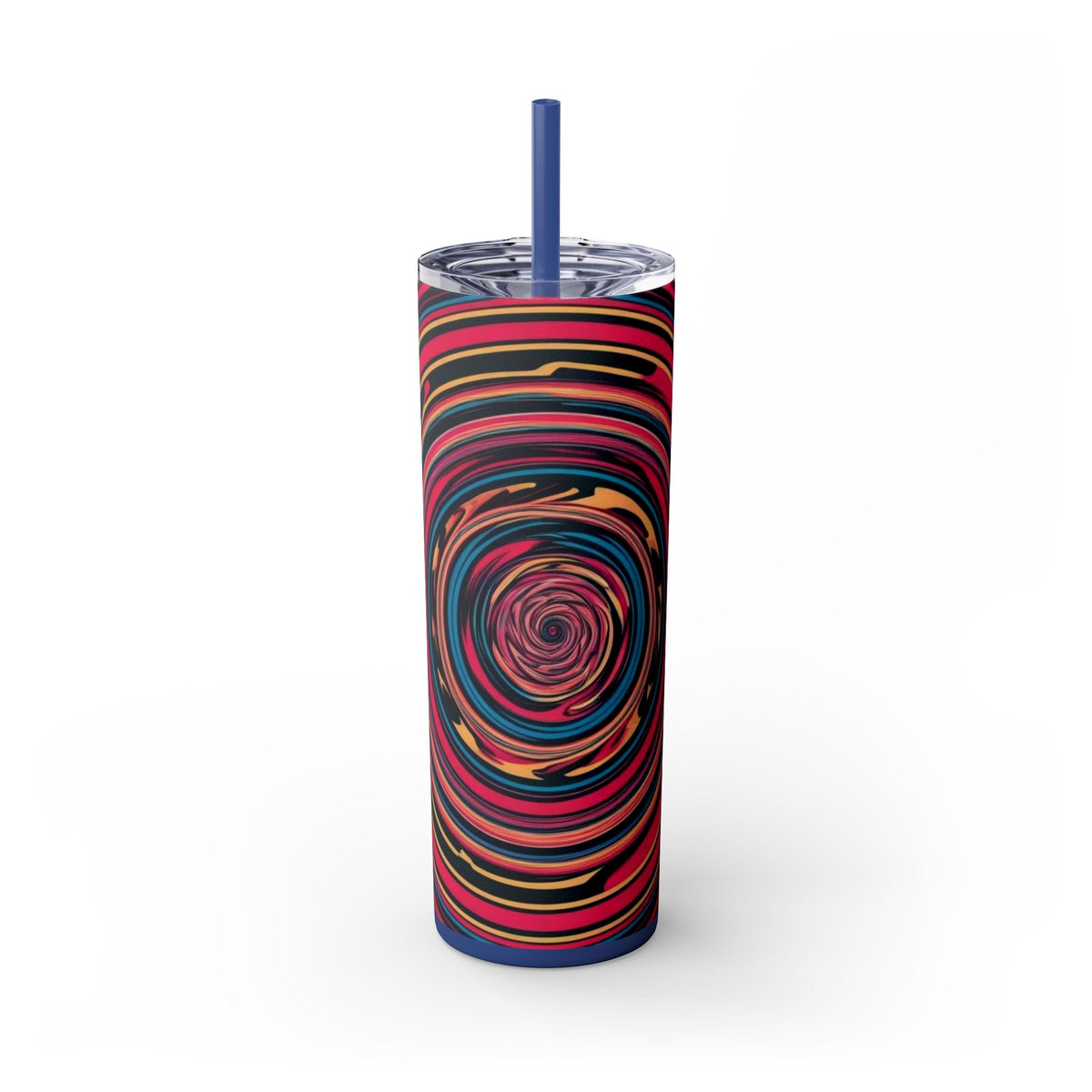 Skinny Tumbler with Straw – 20 oz Stainless Steel Cup