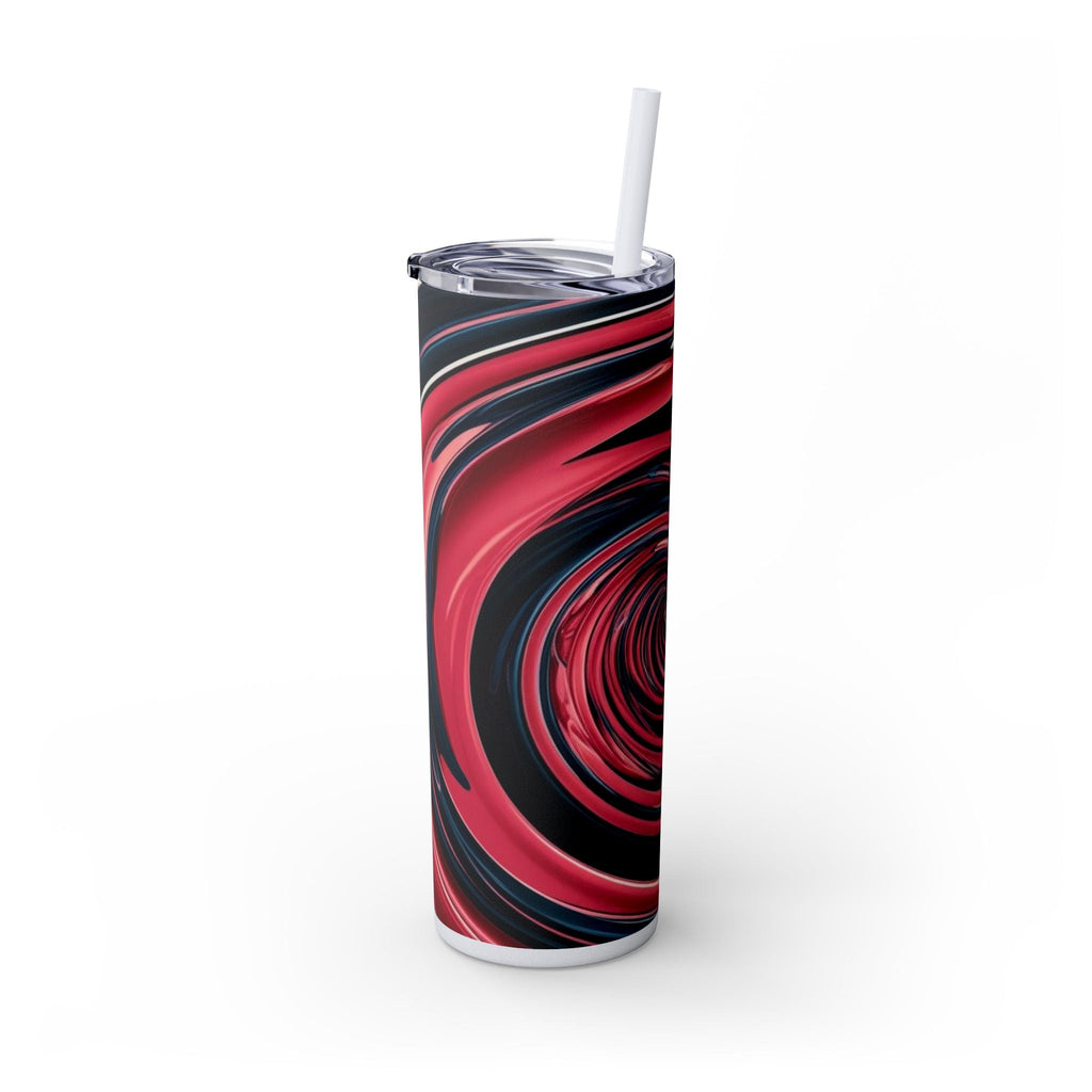Skinny Tumbler with Straw – 20 oz Stainless Steel Cup