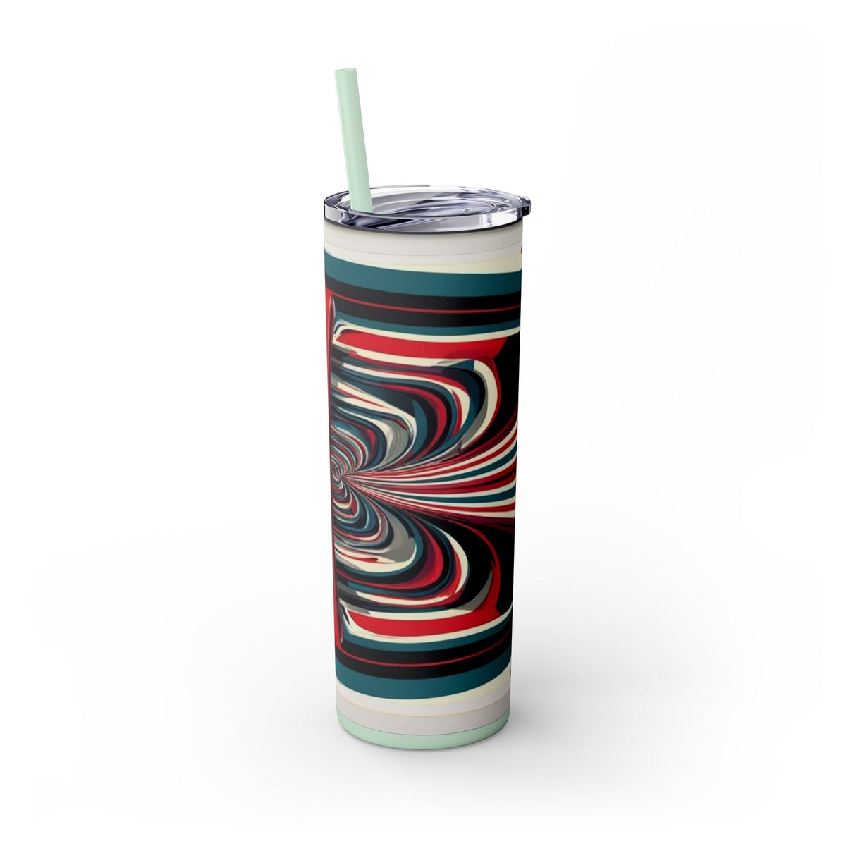 Skinny Tumbler with Straw – 20 oz Stainless Steel Cup