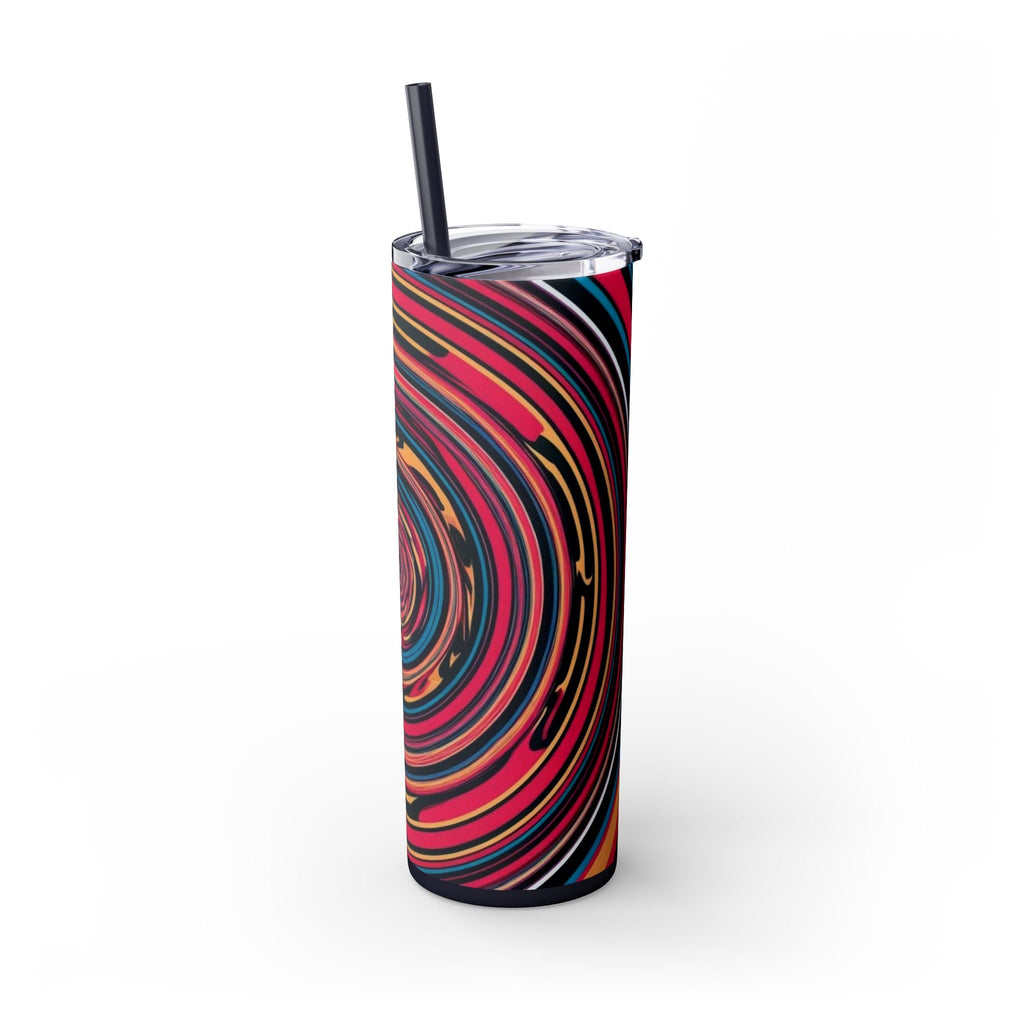 Skinny Tumbler with Straw – 20 oz Stainless Steel Cup