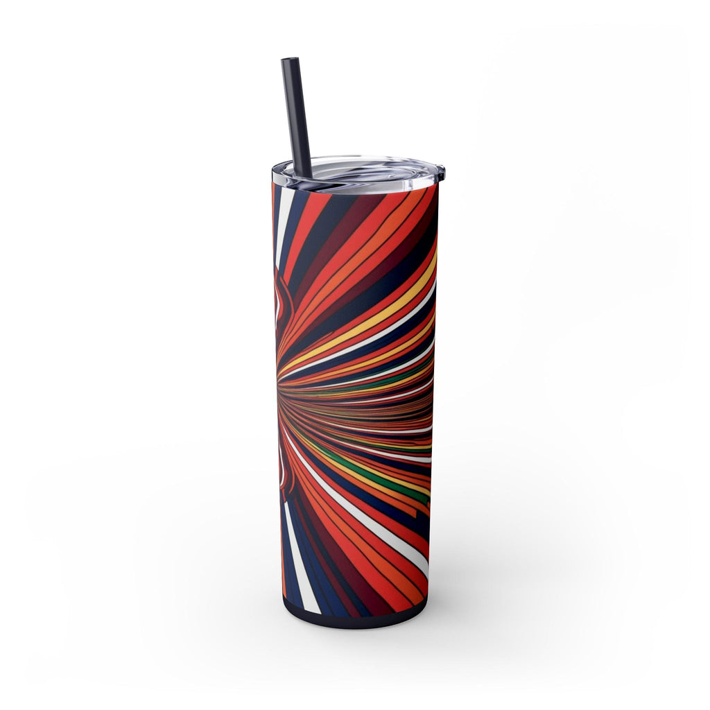 Skinny Tumbler with Straw – 20 oz Stainless Steel Cup