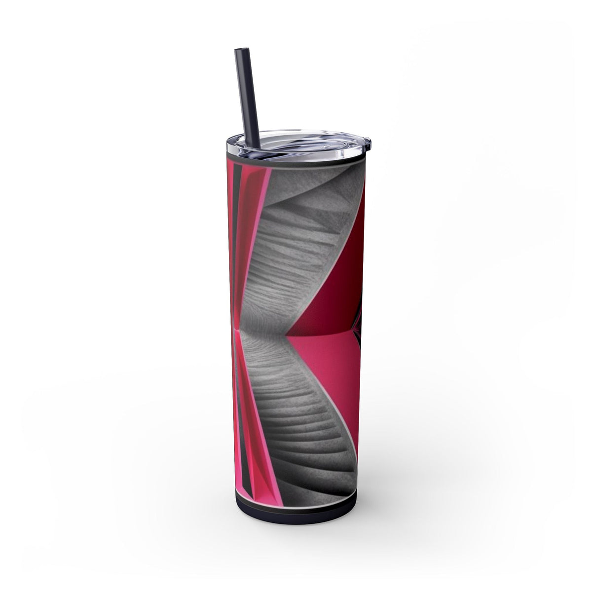 Skinny Tumbler with Straw – 20 oz Stainless Steel Cup