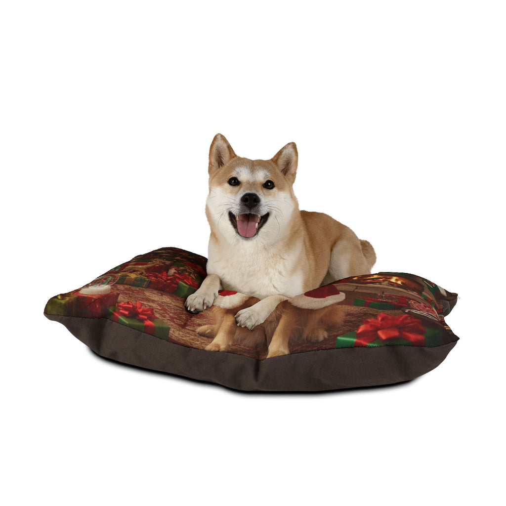 Golden Retriever Santa Pet Bed