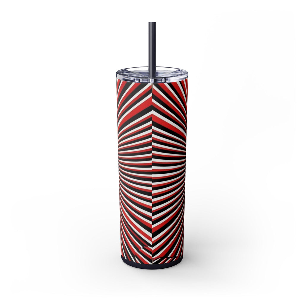 Skinny Tumbler with Straw – 20 oz Stainless Steel Cup