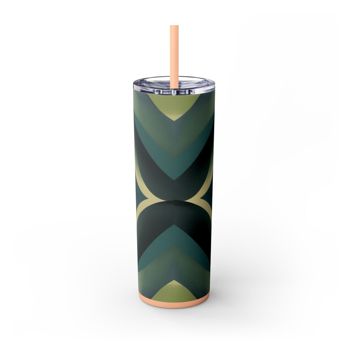 Skinny Tumbler with Straw – 20 oz Stainless Steel Cup