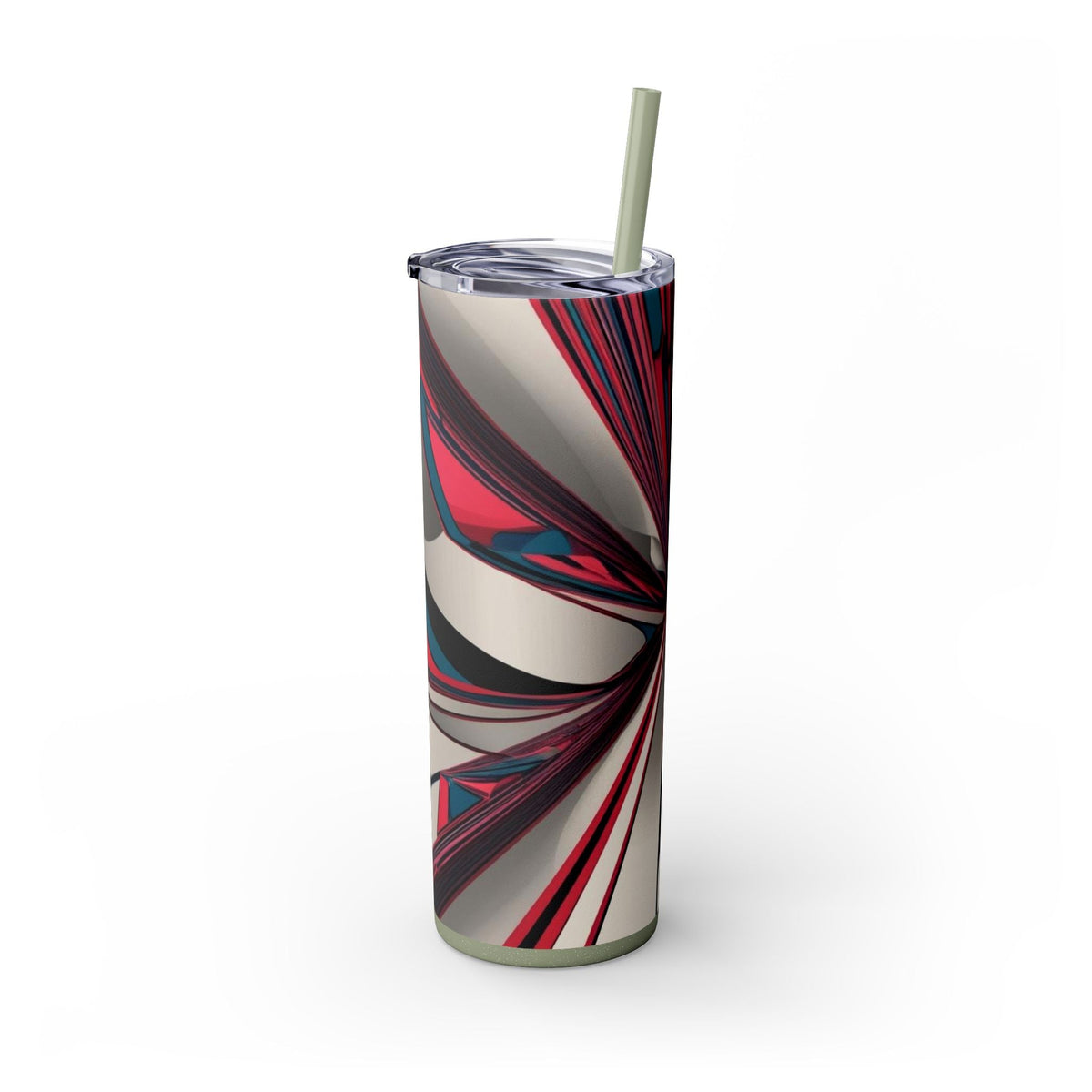 Skinny Tumbler with Straw – 20 oz Stainless Steel Cup