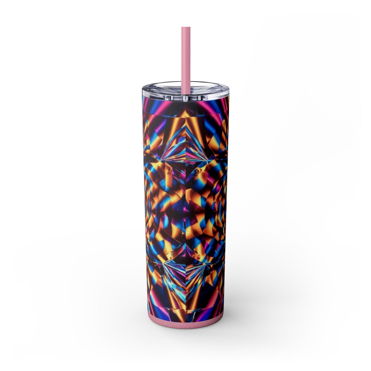 Skinny Tumbler with Straw – 20 oz Stainless Steel Cup