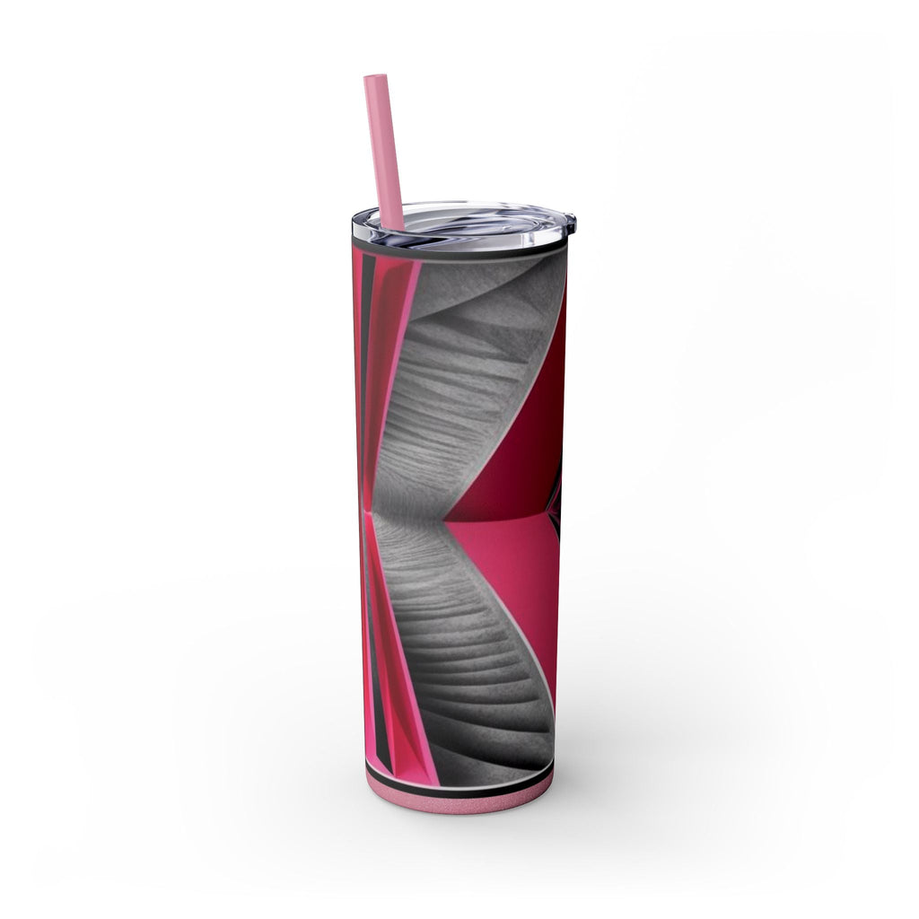Skinny Tumbler with Straw – 20 oz Stainless Steel Cup
