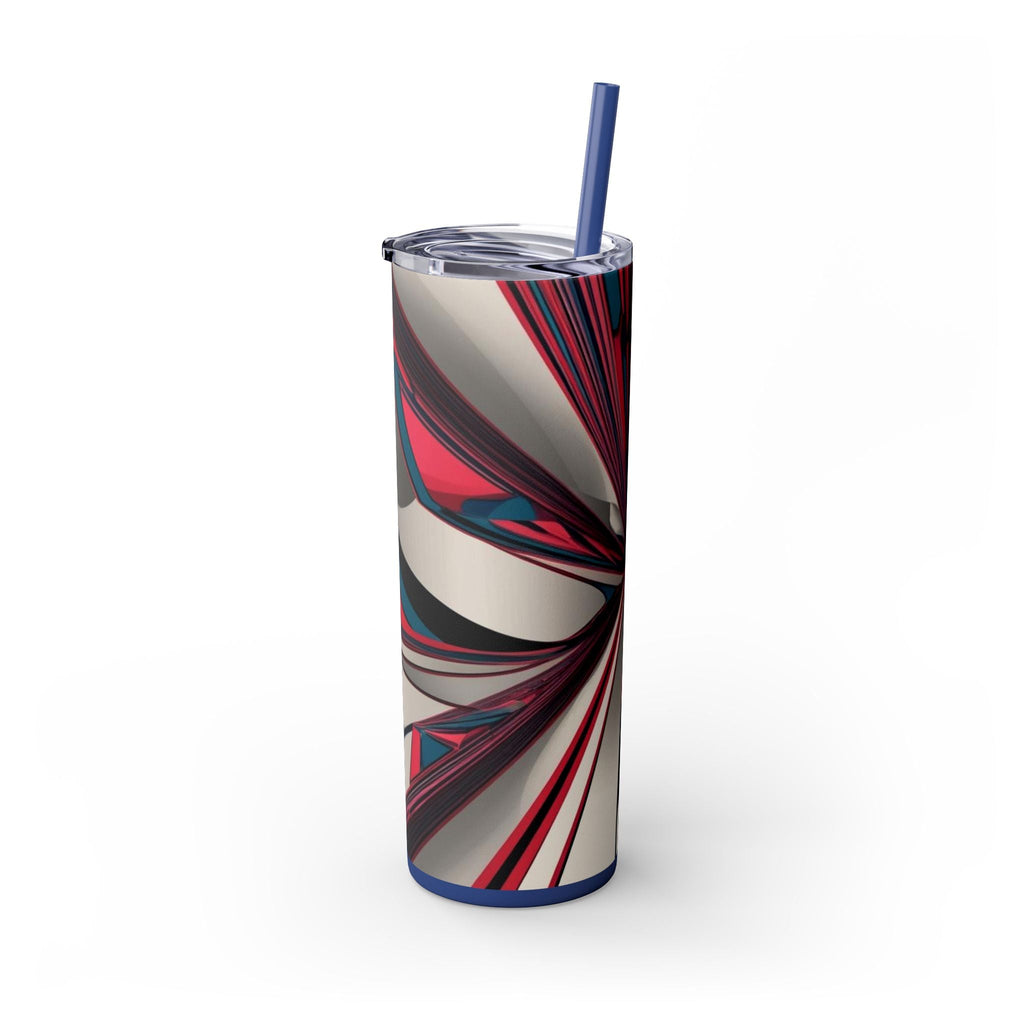 Skinny Tumbler with Straw – 20 oz Stainless Steel Cup