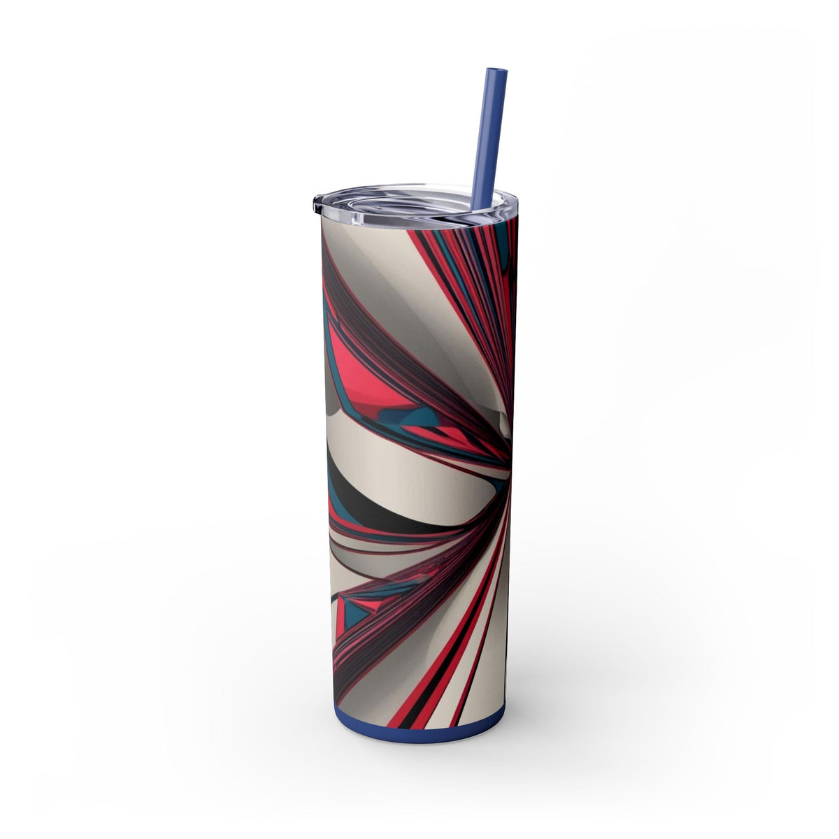 Skinny Tumbler with Straw – 20 oz Stainless Steel Cup