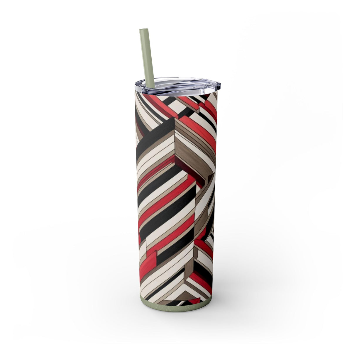 Skinny Tumbler with Straw – 20 oz Stainless Steel Cup