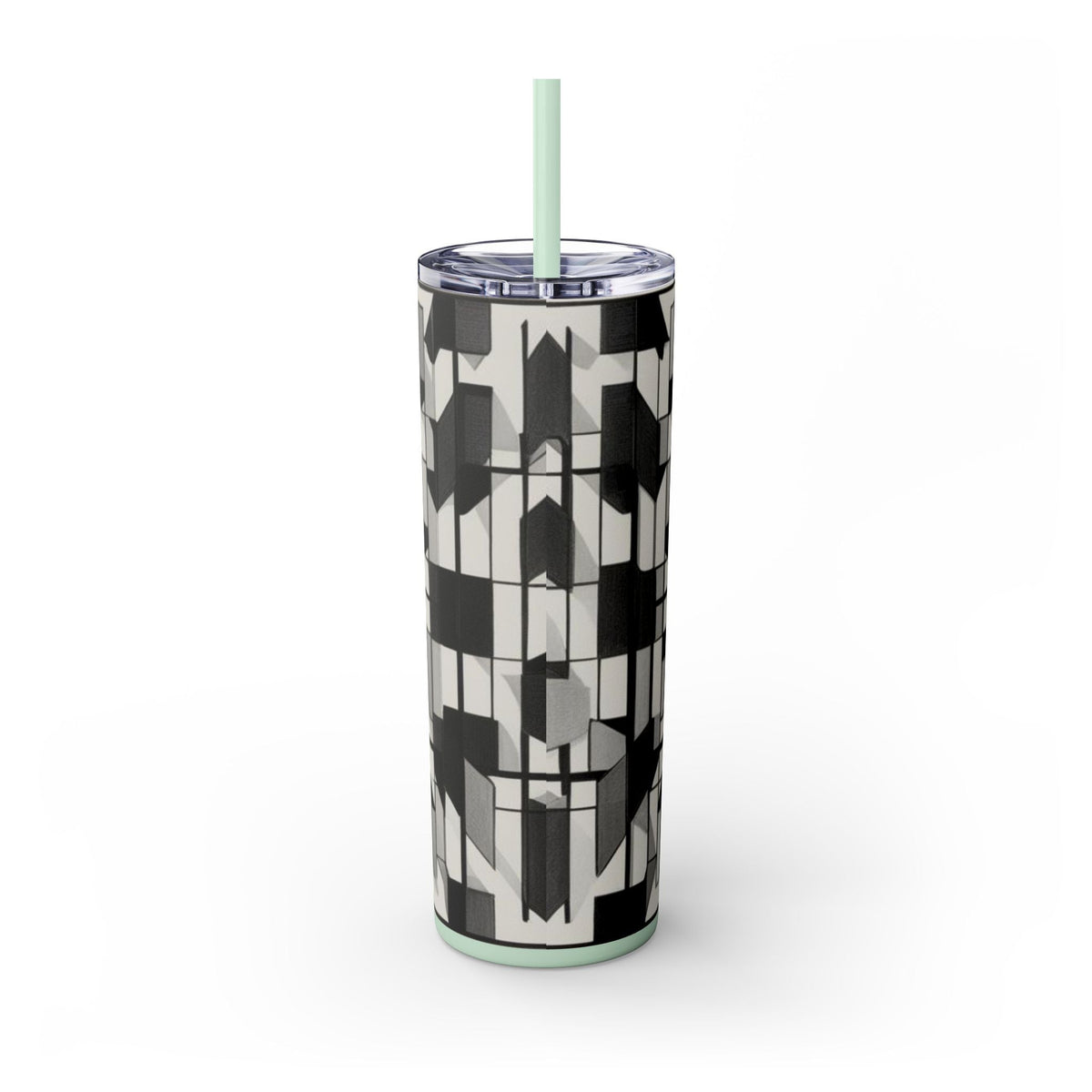 Skinny Tumbler with Straw – 20 oz Stainless Steel Cup