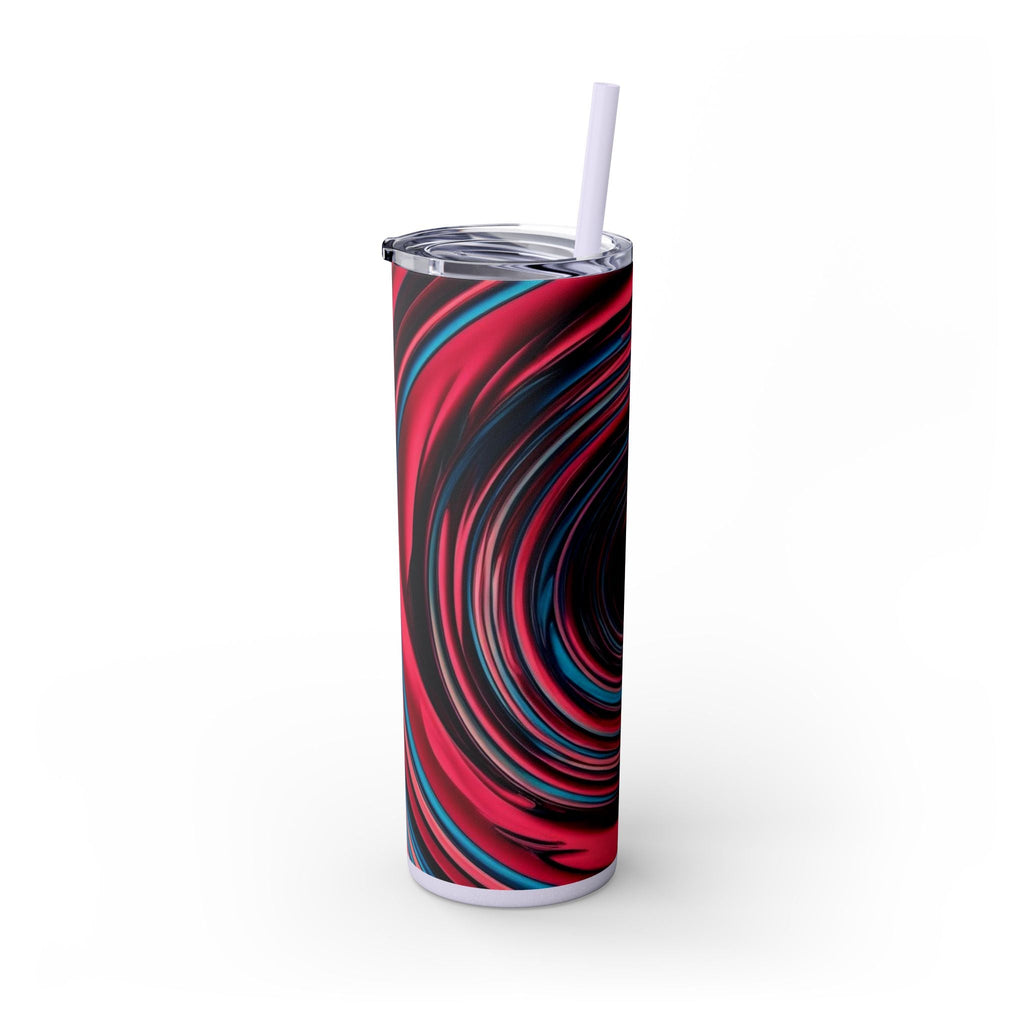 Skinny Tumbler with Straw – 20 oz Stainless Steel Cup