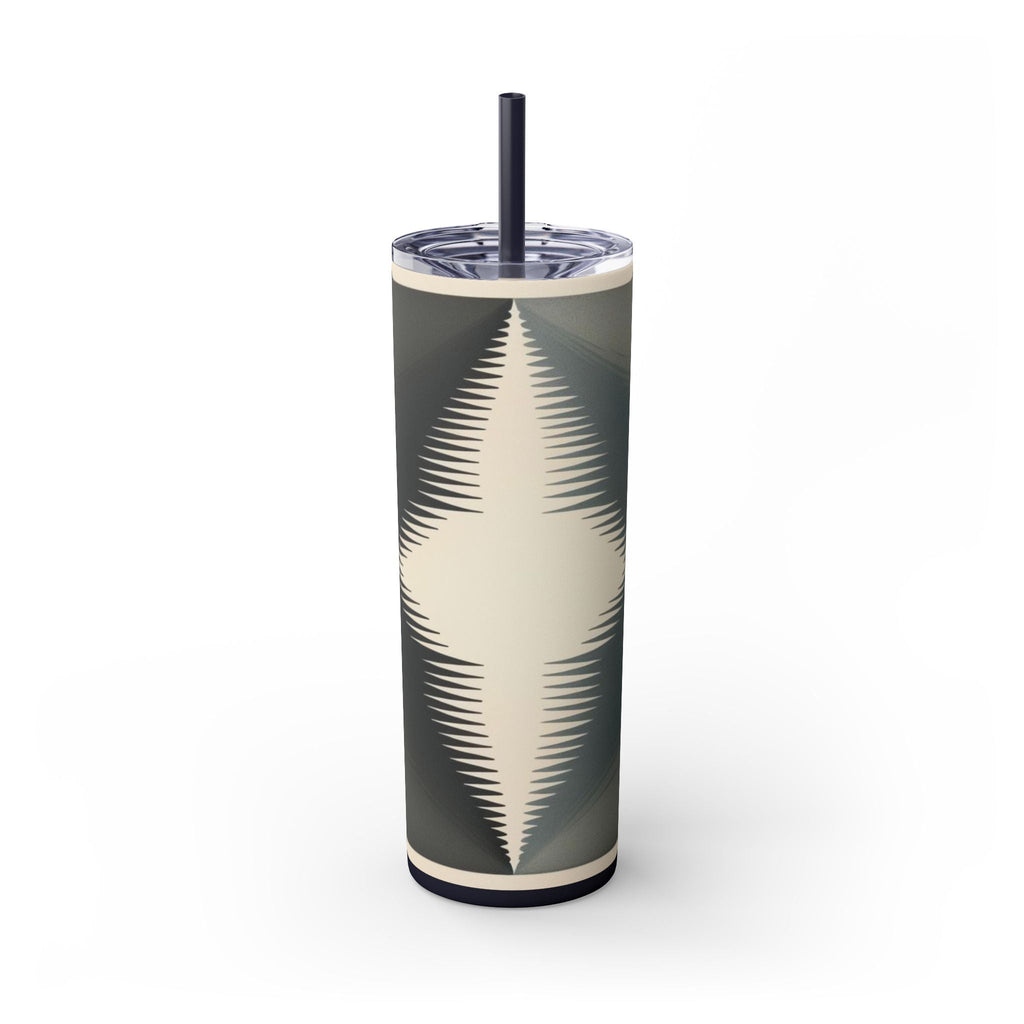Skinny Tumbler with Straw – 20 oz Stainless Steel Cup