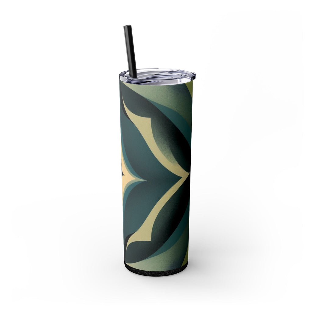 Skinny Tumbler with Straw – 20 oz Stainless Steel Cup