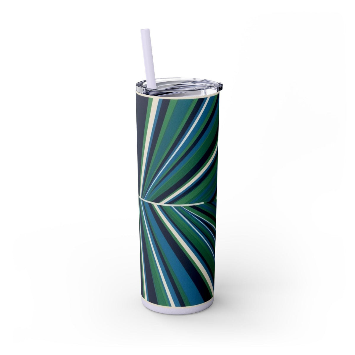 Skinny Tumbler with Straw – 20 oz Stainless Steel Cup