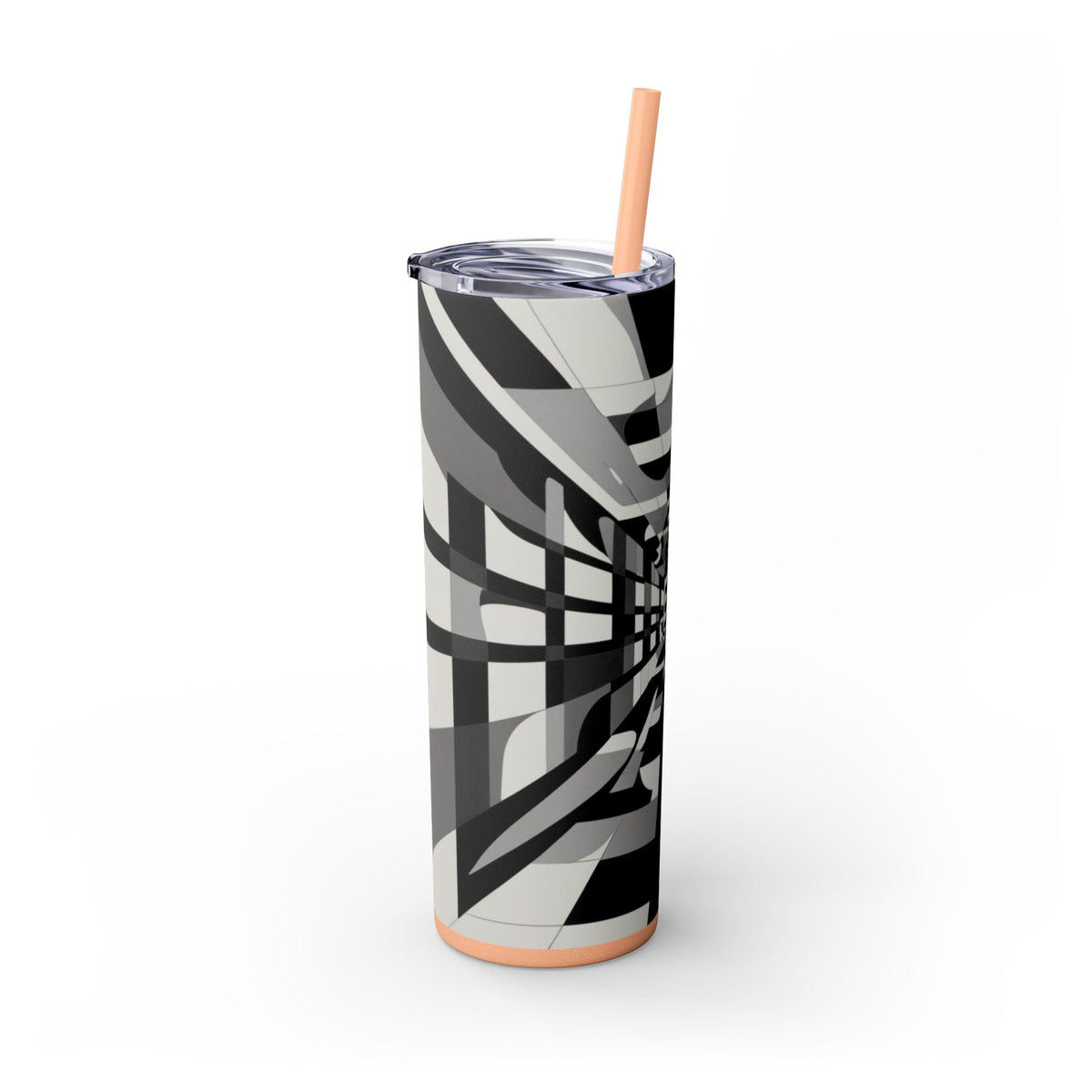 Skinny Tumbler with Straw – 20 oz Stainless Steel Cup