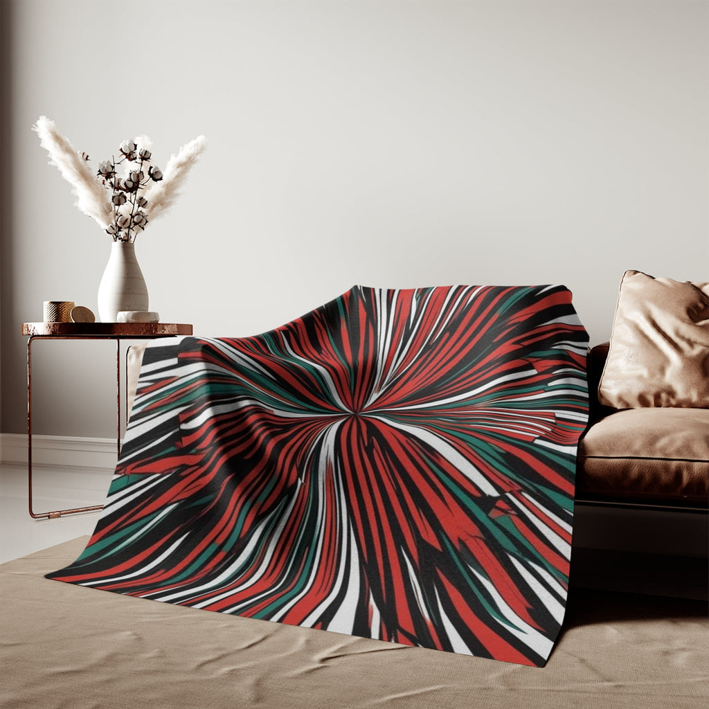 Sweatshirt Blanket – Plush Fleece Throw, 2 Size Options