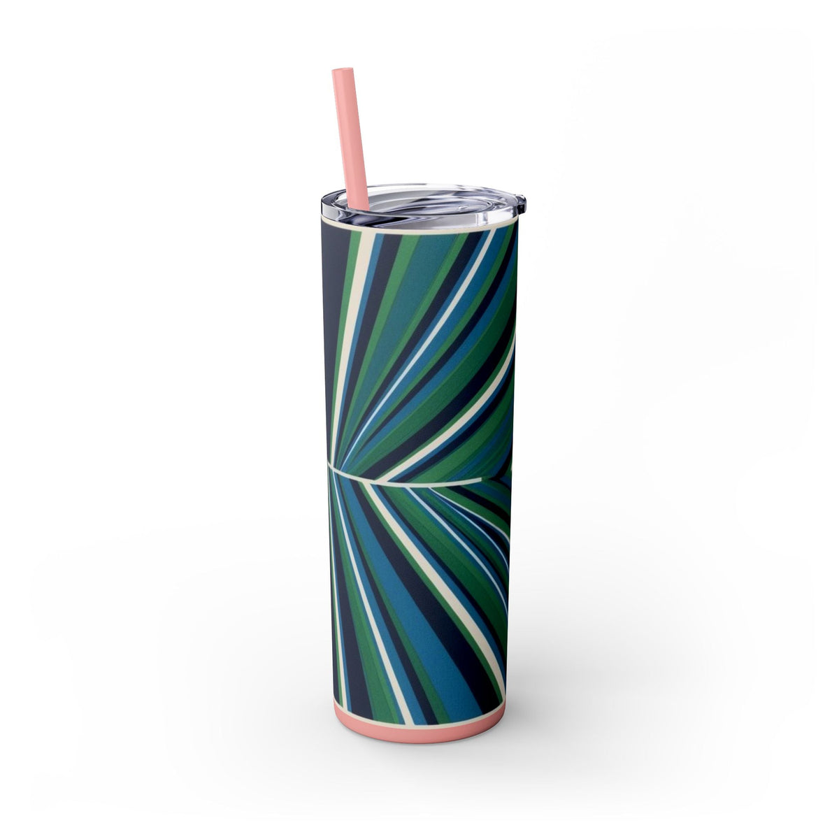 Skinny Tumbler with Straw – 20 oz Stainless Steel Cup