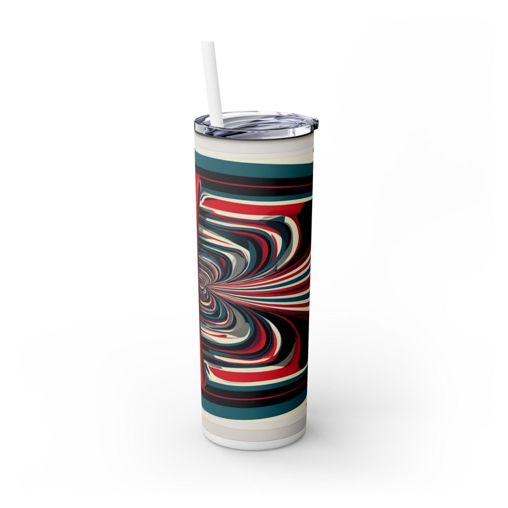 Skinny Tumbler with Straw – 20 oz Stainless Steel Cup