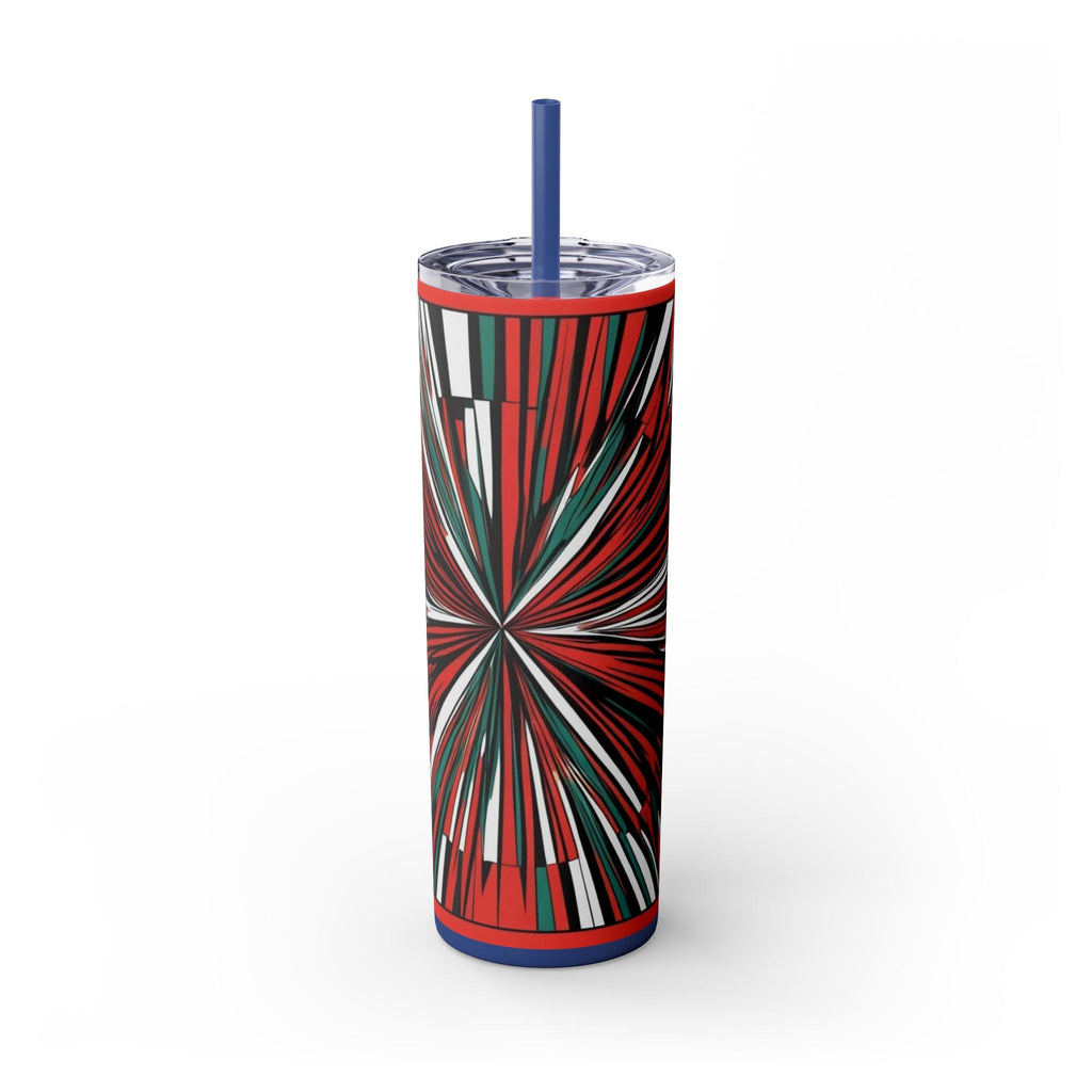 Skinny Tumbler with Straw – 20 oz Stainless Steel Cup