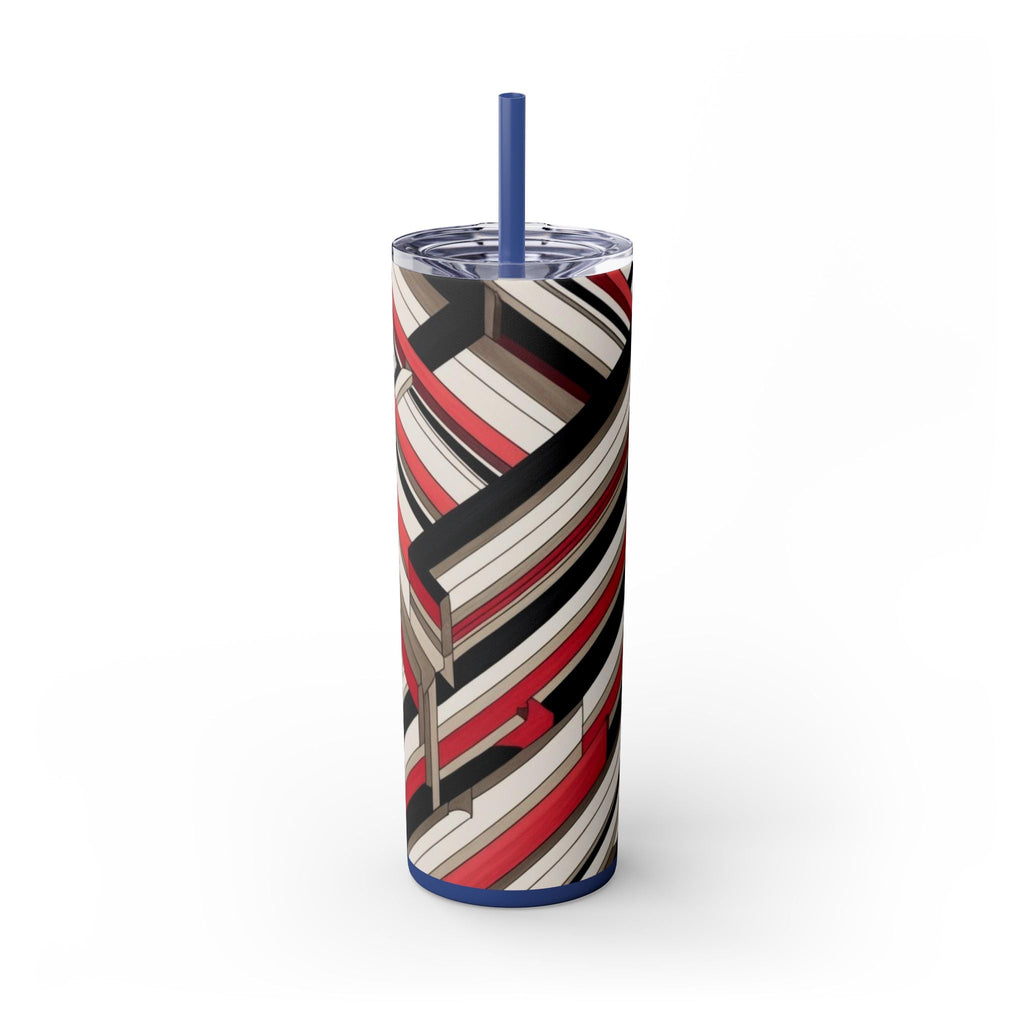 Skinny Tumbler with Straw – 20 oz Stainless Steel Cup