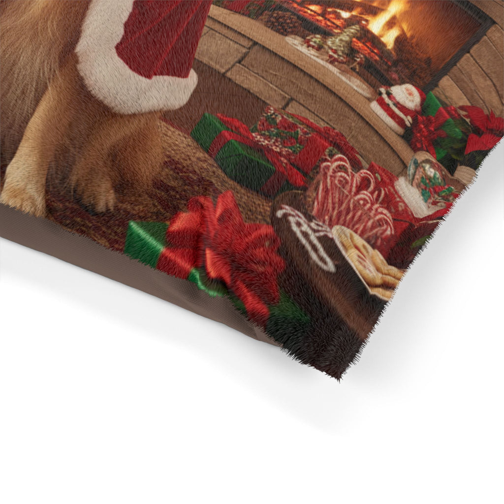 Golden Retriever Santa Pet Bed
