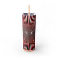 Skinny Tumbler with Straw – 20 oz Stainless Steel Cup