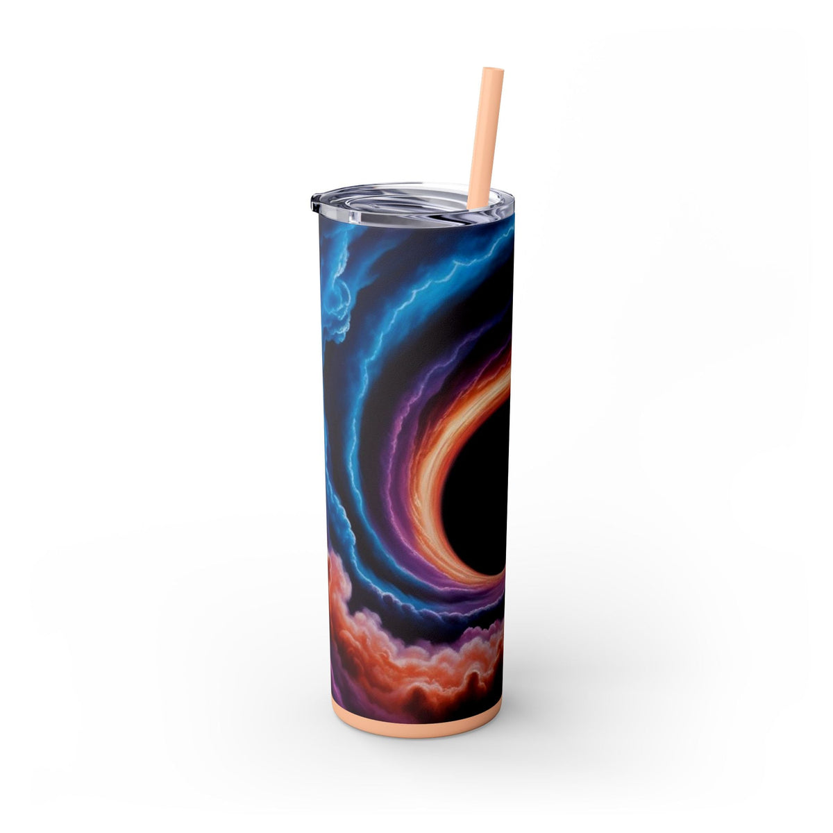 Skinny Tumbler with Straw – 20 oz Stainless Steel Cup