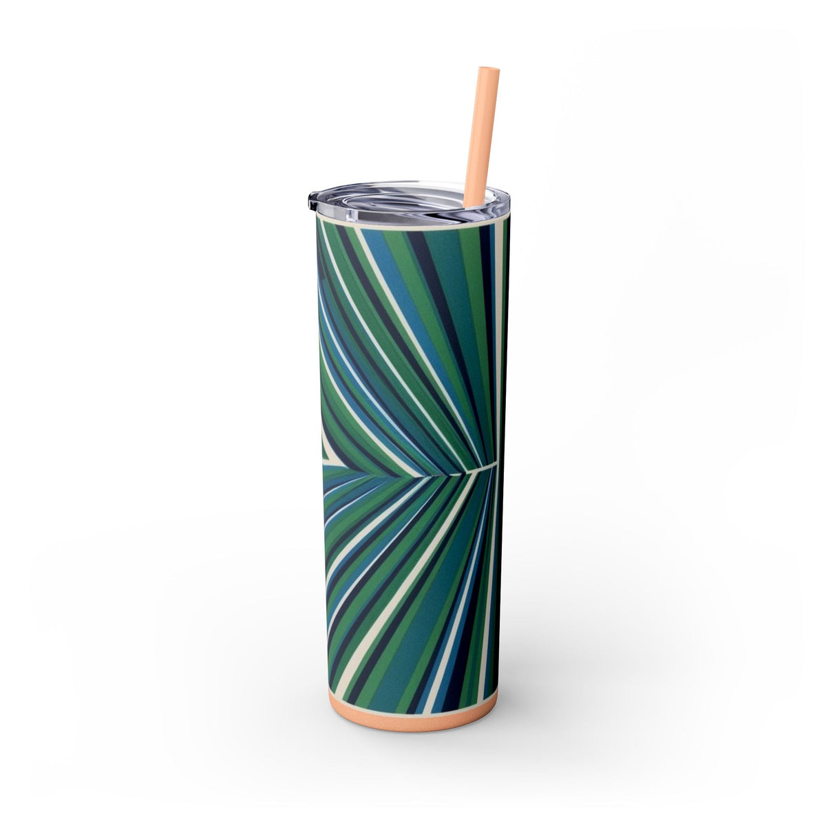 Skinny Tumbler with Straw – 20 oz Stainless Steel Cup