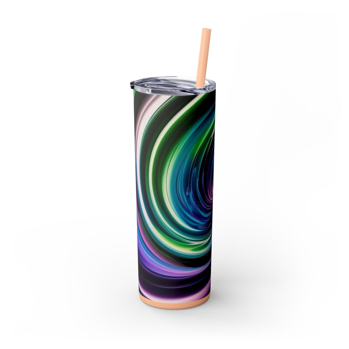Skinny Tumbler with Straw – 20 oz Stainless Steel Cup