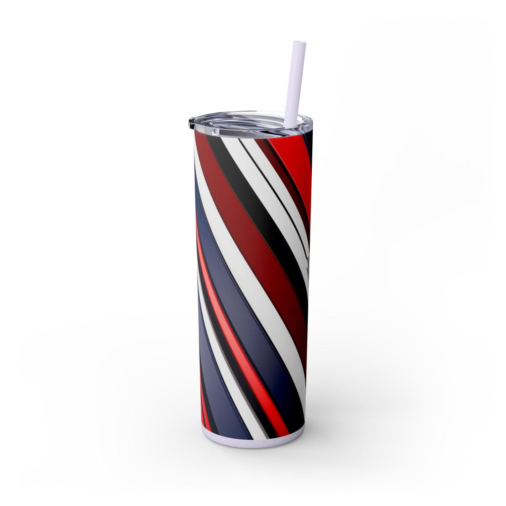 Skinny Tumbler with Straw – 20 oz Stainless Steel Cup