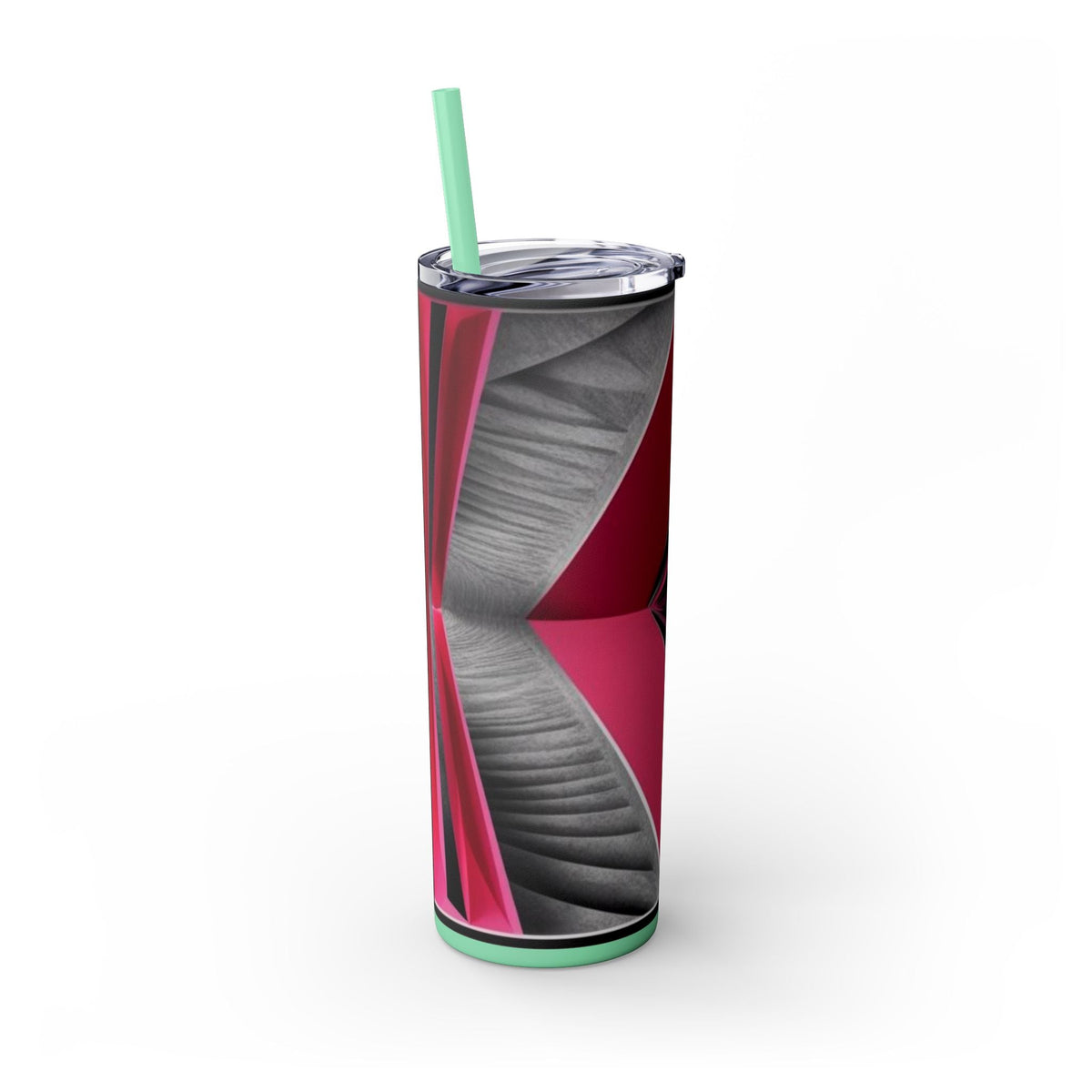 Skinny Tumbler with Straw – 20 oz Stainless Steel Cup