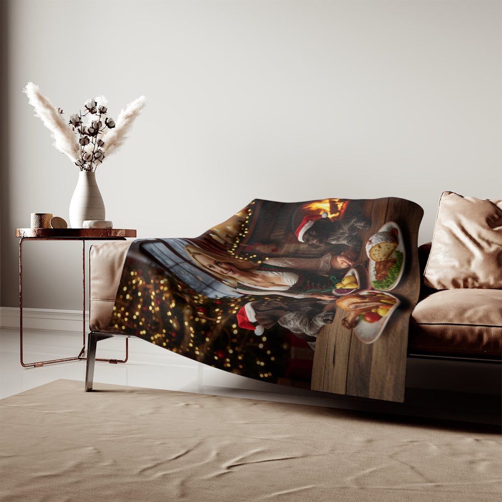 German Holiday Feast Blanket