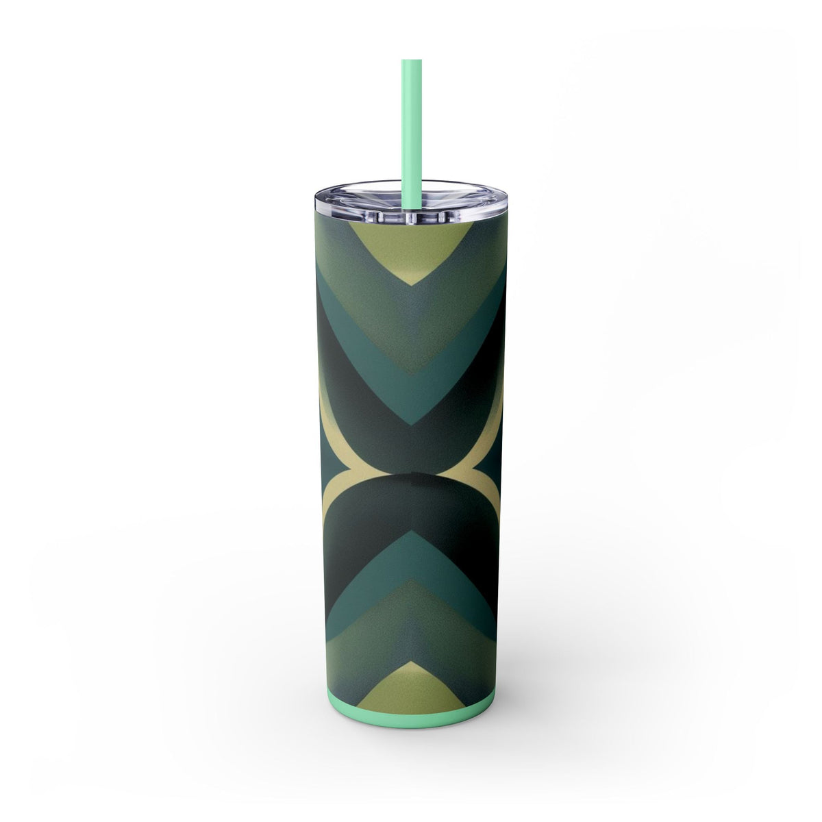 Skinny Tumbler with Straw – 20 oz Stainless Steel Cup