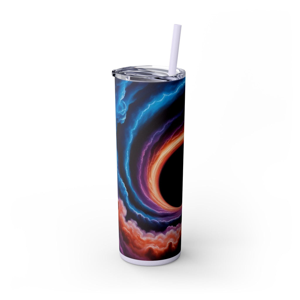 Skinny Tumbler with Straw – 20 oz Stainless Steel Cup
