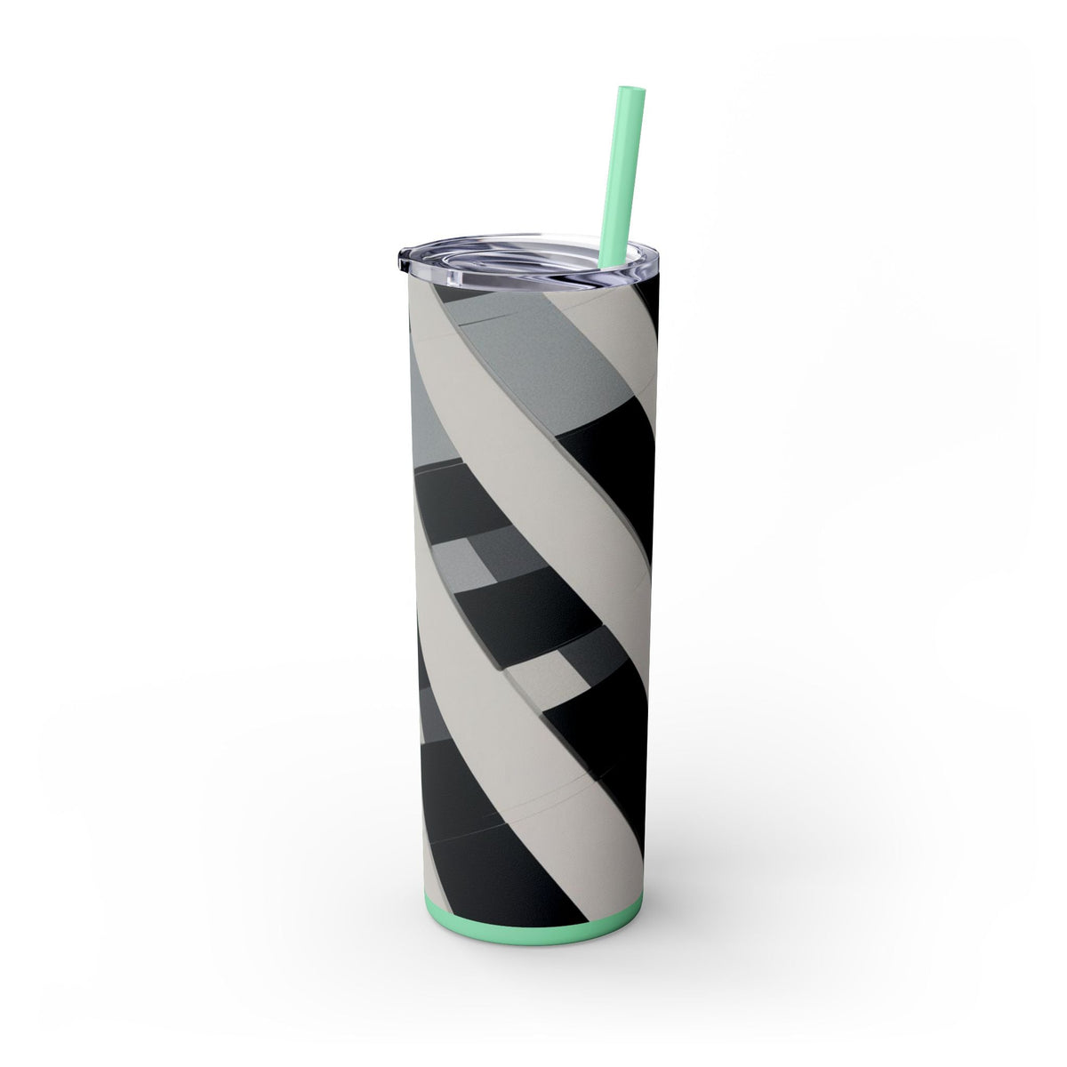 Skinny Tumbler with Straw – 20 oz Stainless Steel Cup