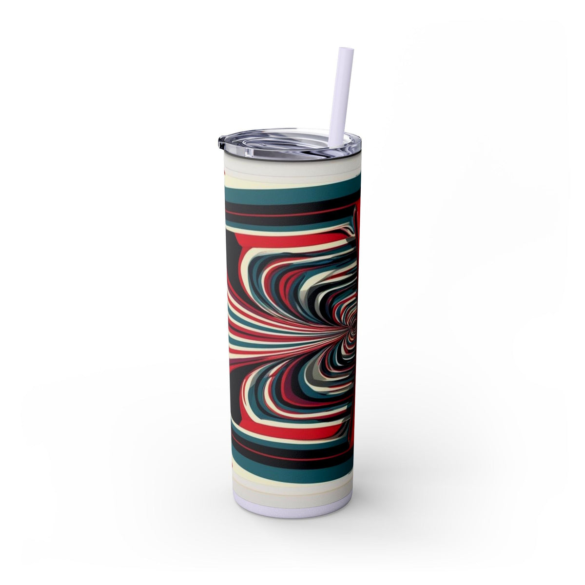 Skinny Tumbler with Straw – 20 oz Stainless Steel Cup