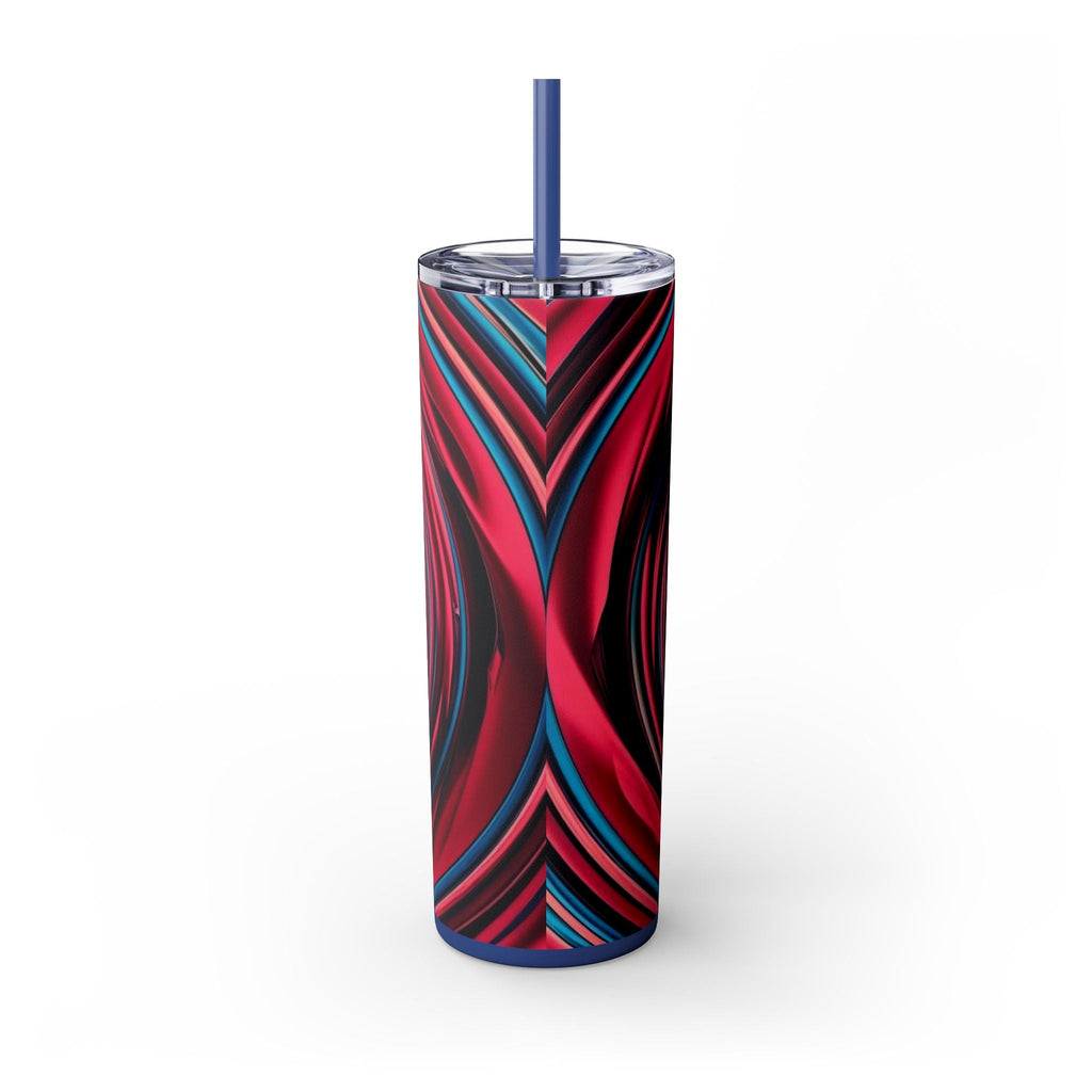 Skinny Tumbler with Straw – 20 oz Stainless Steel Cup