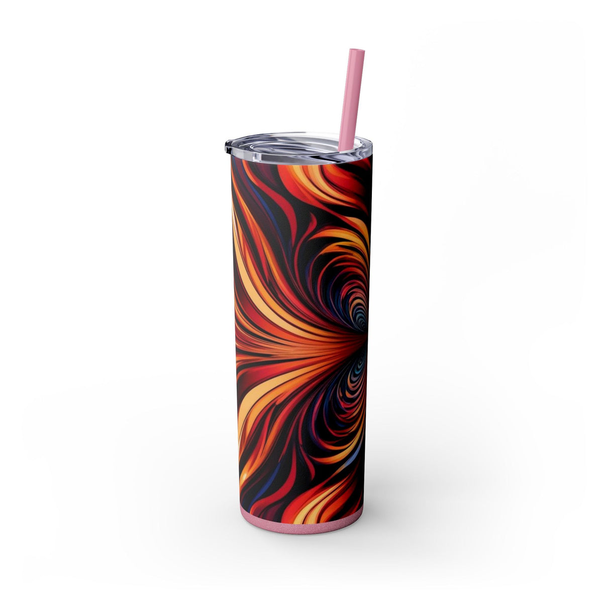 Skinny Tumbler with Straw – 20 oz Stainless Steel Cup