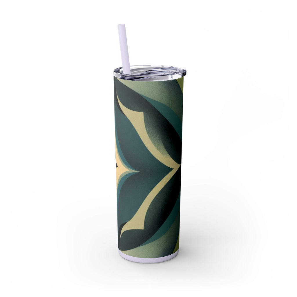 Skinny Tumbler with Straw – 20 oz Stainless Steel Cup