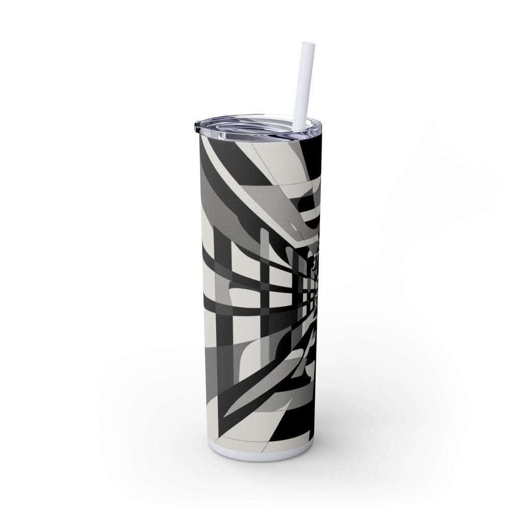 Skinny Tumbler with Straw – 20 oz Stainless Steel Cup